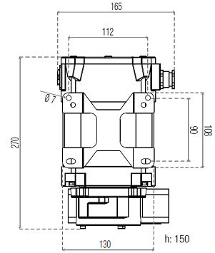 GESPASA IRON-50 EX 12Vdc or 24Vdc DIMS